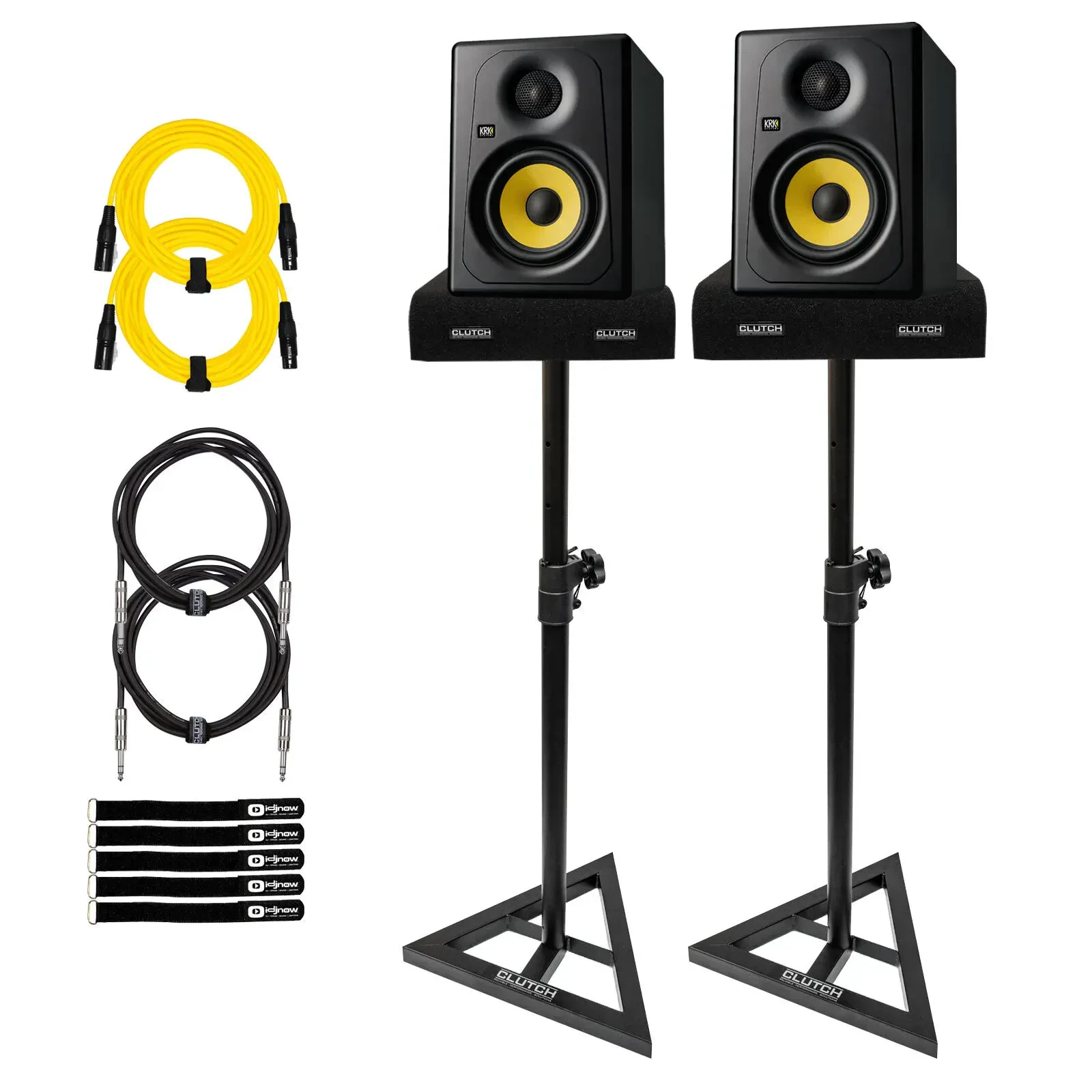 Активный студийный монитор KRK K5-NA Kreate 5 Black с аксессуарами (пара)