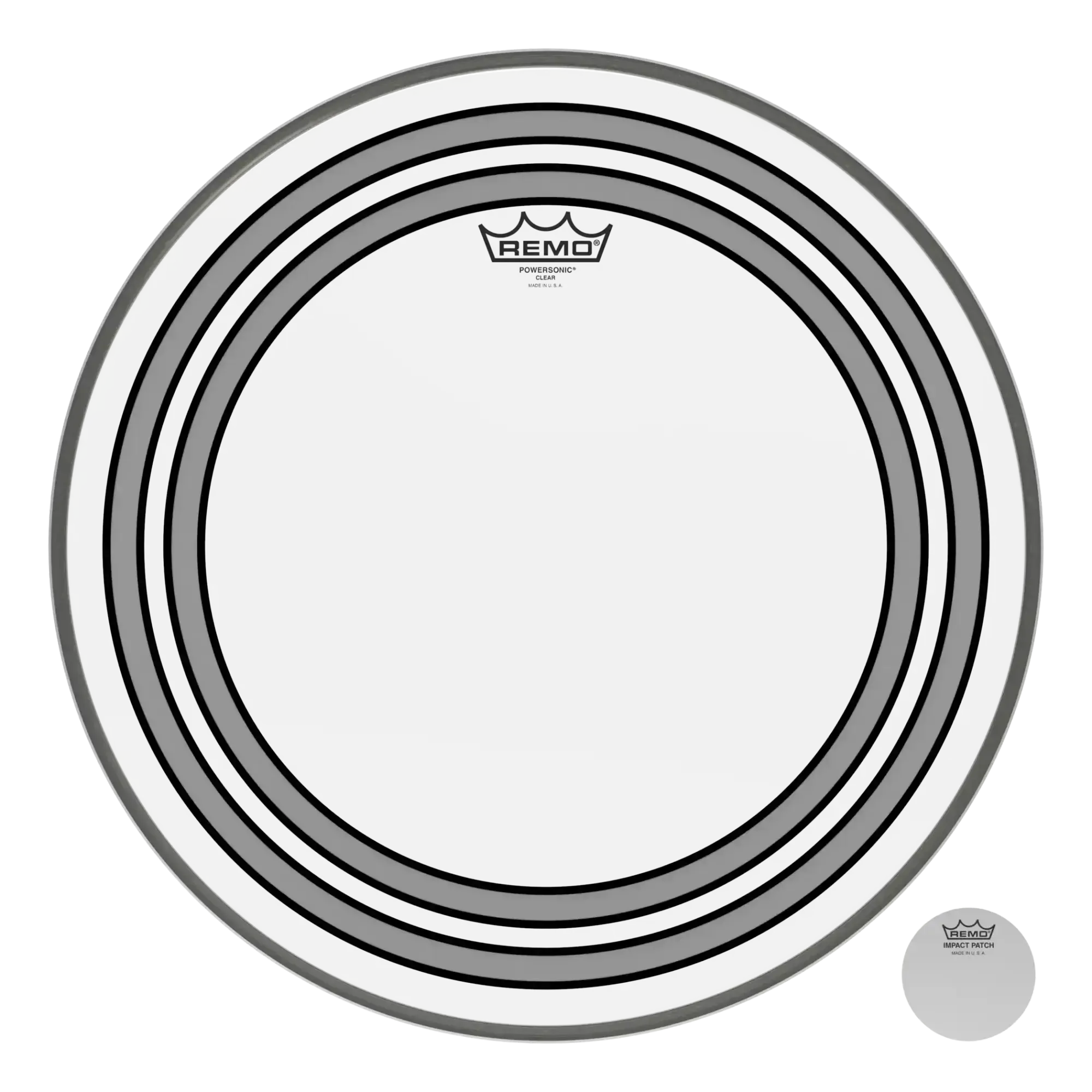 Пластик для барабана Remo 18" Powersonic Clear