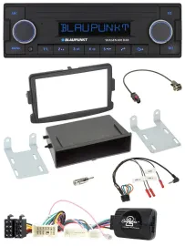 Blaupunkt DAB USB Bluetooth Lenkrad Autoradio für Dacia Dokker Duster Lodgy ab 1