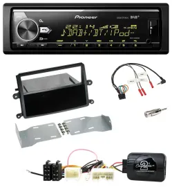 Pioneer Bluetooth USB DAB Lenkrad Autoradio für Mitsubishi L200 2006-2015