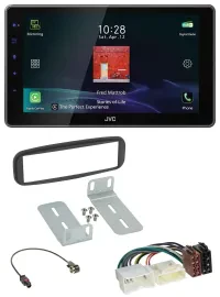 JVC DAB MP3 Bluetooth USB Autoradio für Renault Clio (2012-2017)