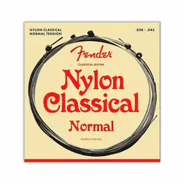 Струны для классической гитары Fender 130 Clear Satz Nylon Classical 28-43