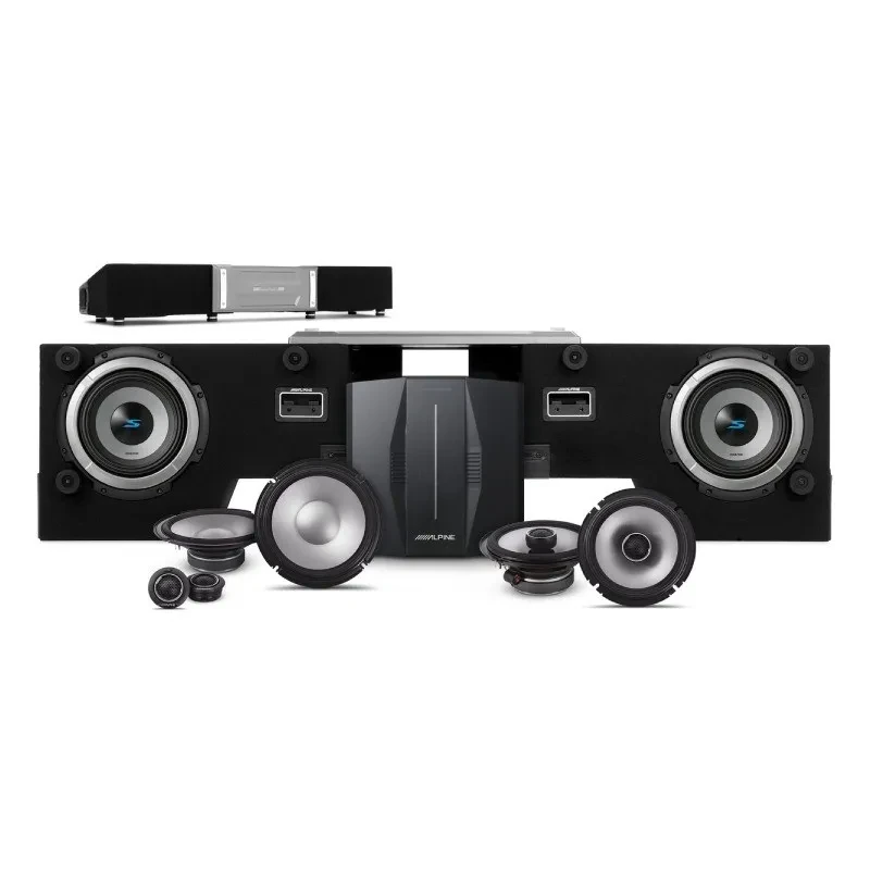 Alpine PSS-23FORD-F150BU 8-Speaker Sound System Upgrade