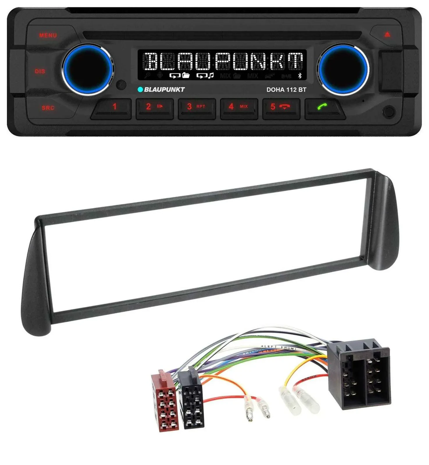 Blaupunkt AUX MP3 CD Bluetooth USB Autoradio für Citroen Xsara Picasso (ab 2000)
