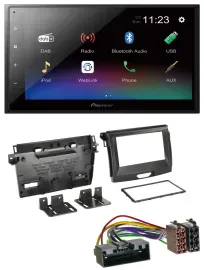 Pioneer USB Bluetooth DAB 2DIN MP3 Autoradio für Ford Ranger 2AB ab 04/2015