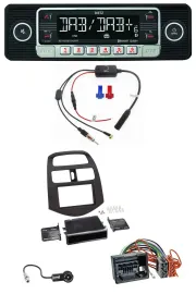 Dietz MP3 DAB Bluetooth USB Autoradio für Chevrolet Spark (ab 2013)