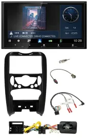 Kenwood Bluetooth 2DIN USB DAB Lenkrad Autoradio für Mini Cooper 2006-2014