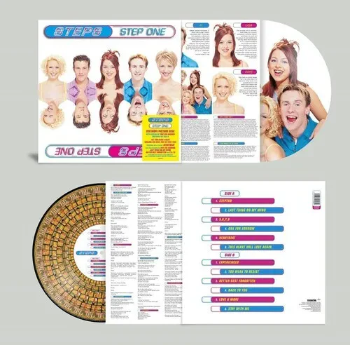 Виниловая пластинка The Steps - Step One - Zoetrope Picture Disc [New Vinyl LP] Picture Disc, UK - I