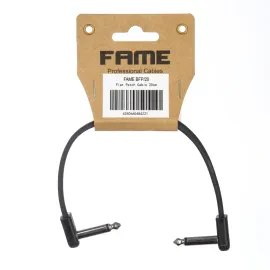 Патч-кабель инструментальный Fame Audio GIT0049334-000 Black 0.2 м