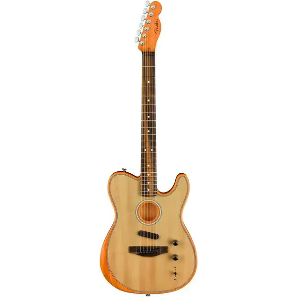 Электроакустическая гитара Fender Acoustasonic Telecaster Ebony FB Sonic Gray