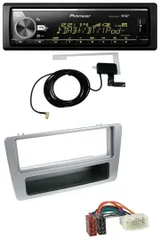 Pioneer Bluetooth DAB USB MP3 Autoradio für Honda Civic 01-03 silber man. Klima.