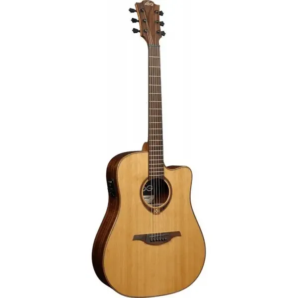 Электроакустическая гитара LAG Guitars T118DCE