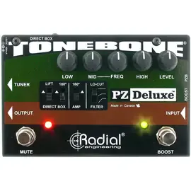 Напольный предусилитель для акустической гитары Radial Engineering PZ-Deluxe Acoustic Preamp