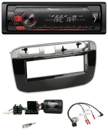 Pioneer DAB 1DIN MP3 Lenkrad USB Autoradio für Fiat Punto Punto Evo ab 2009