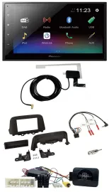 Pioneer DAB Lenkrad Bluetooth 2DIN USB Autoradio für Hyundai Kona ab 2013