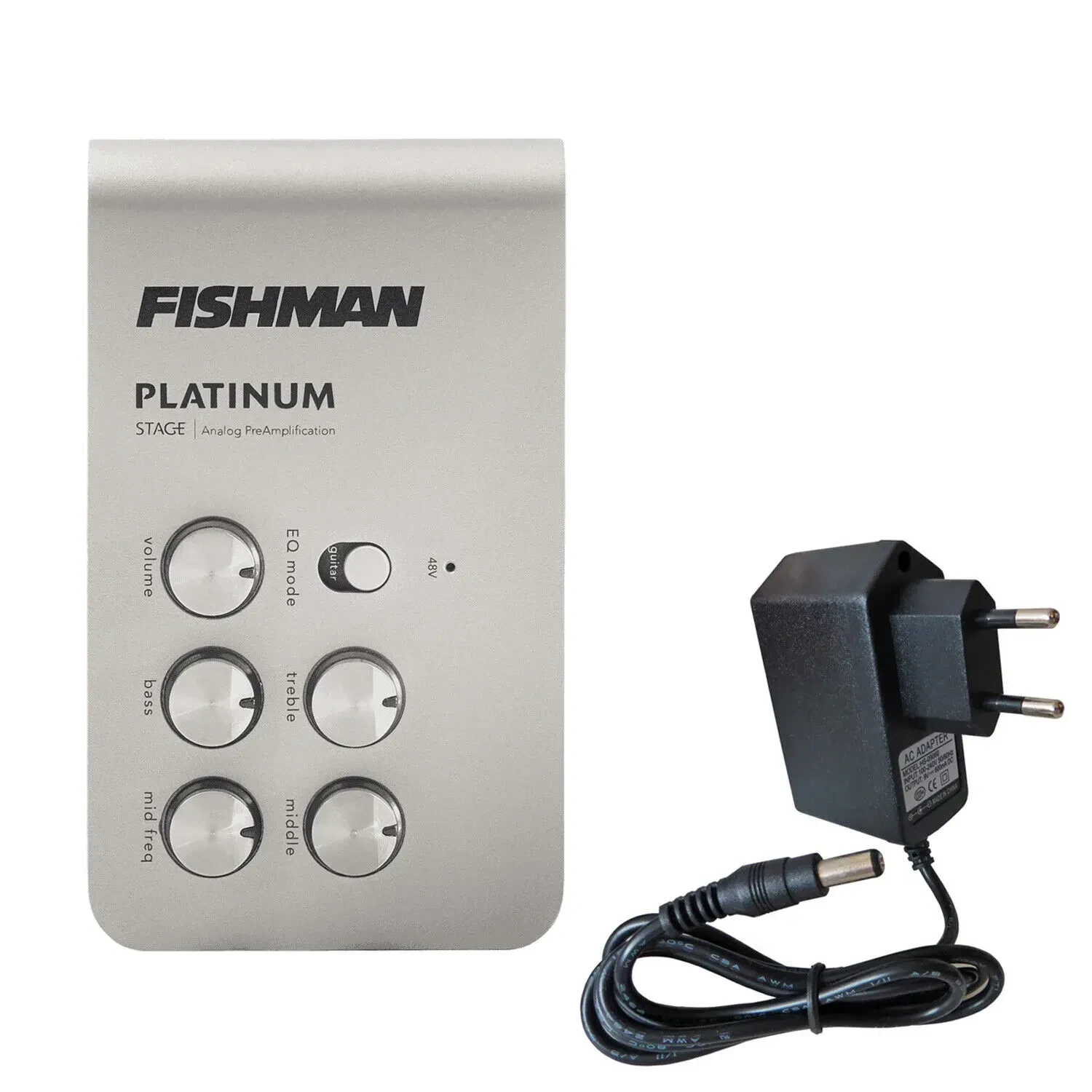 Напольный предусилитель для акустической гитары Fishman PRO-PLT-301 Platinum Stage EQ с блоком питания
