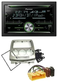 Pioneer Bluetooth MP3 DAB 2DIN USB CD Autoradio für Mazda 5 (CR, 2005-2010)