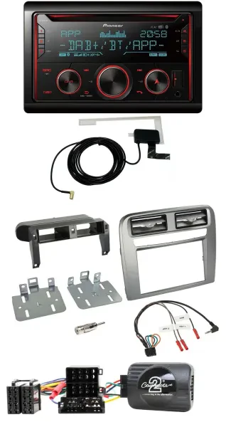 Pioneer 2DIN Lenkrad DAB USB CD Bluetooth Autoradio für Fiat GrandePunto 05-06 a