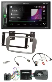 Pioneer 2DIN Lenkrad DAB USB Bluetooth Autoradio für Ford C Max Galaxy Focus Can