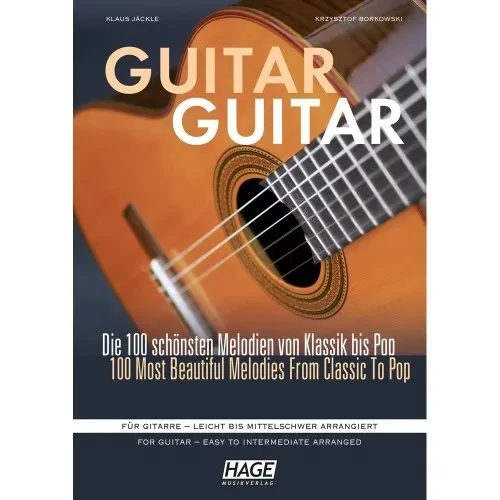 Hage - Guitar Guitar (+CD) - leicht bis mittelschwer | Neu