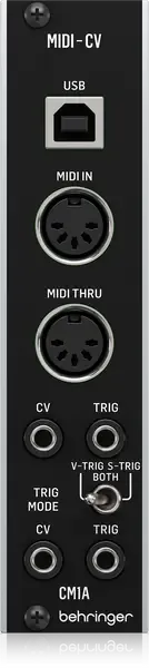 Модульный студийный синтезатор Behringer CM1A преобразователь из MIDI в CV для Eurorack систем