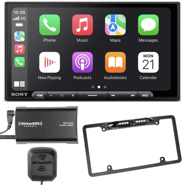 Sony XAV-AX6000 6.95" Touchscreen Receiver + Camera + XM Tuner
