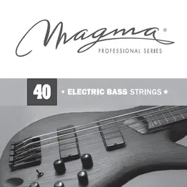 Струна одиночная для бас-гитары Magma Strings BS040N Nickel Plated Steel 040