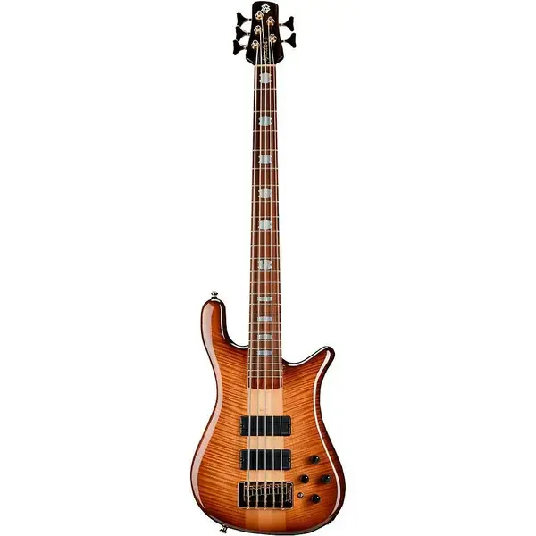 Бас-гитара Spector NS5XL Roasted Flame Maple Top 5-String Electric Bass Tobacco Sunburst