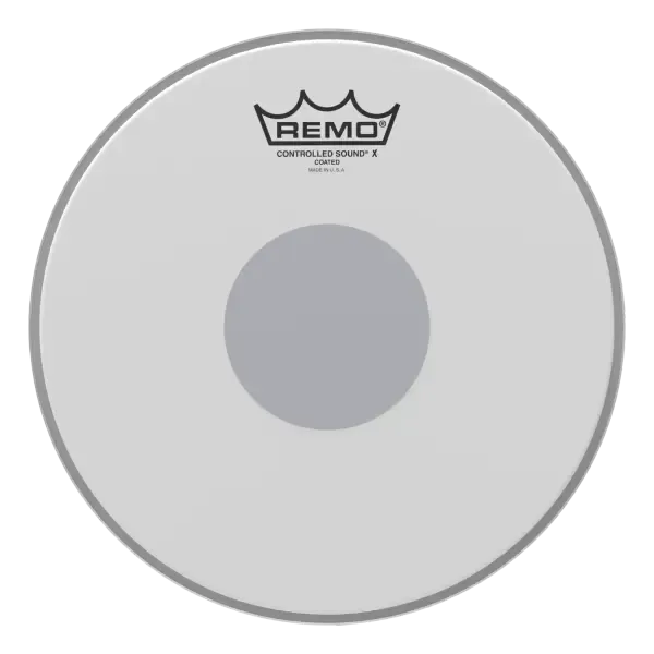 Пластик для барабана Remo 10" Controlled Sound X Coated Black Dot