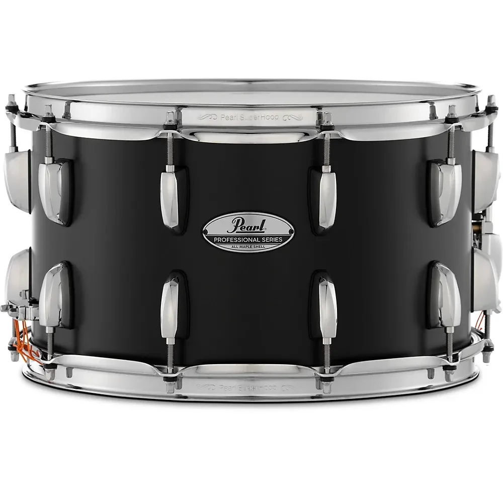 Pearl Professional Series Maple Snare Drum 14 x 8 in. Semi Gloss Black