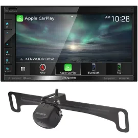 Kenwood DNR476S 6.8" Touchscreen Receiver + 195° Backup Camera