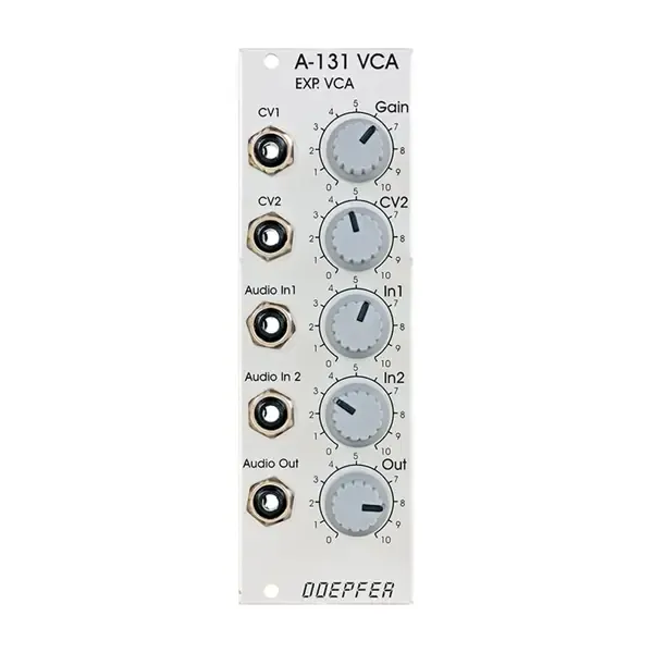 Модульный студийный синтезатор Doepfer A-131 VCA exponential - VCA Modular Synthesizer