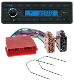 Автомагнитола для Peugeot 205/405/505/605 VDO Bluetooth USB AUX MP3