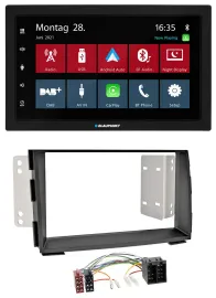 Blaupunkt MP3 Bluetooth DAB 2DIN USB Autoradio für Kia Venga (YN, ab 2009)