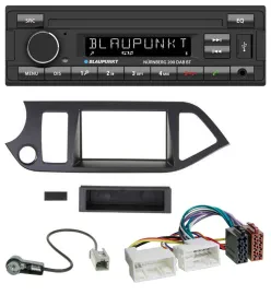 Blaupunkt USB DAB MP3 Bluetooth Autoradio für Kia Picanto ab 2011 Start-Stop