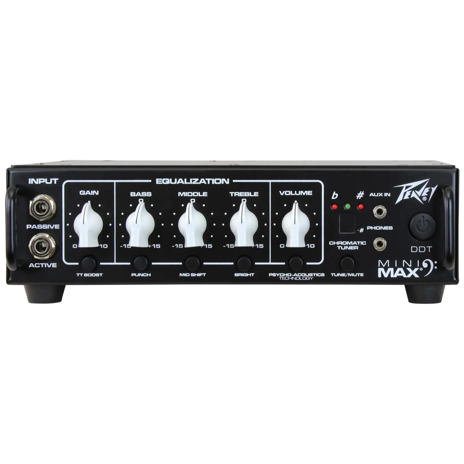 Басовый усилитель “голова” Peavey MiniMAX 500 с энхансером низких частот, 500 Вт