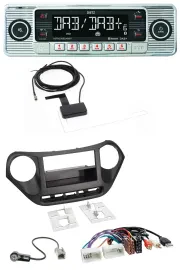 Dietz Bluetooth USB MP3 DAB Autoradio für Hyundai i10 (ab 2013) AUX USB