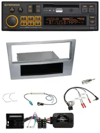 Pioneer DAB Lenkrad USB Bluetooth Autoradio für Opel Astra H Zafira B Corsa D ma