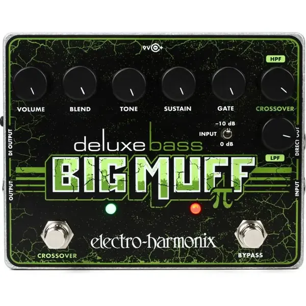 Педаль эффектов для бас-гитары Electro-Harmonix Deluxe Bass Big Muff Pi Distortion