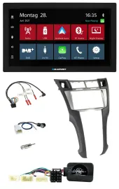 Автомагнитола для Toyota Yaris 2006–2011 Blaupunkt 2DIN, Bluetooth, DAB, USB, поддержка управления на руле