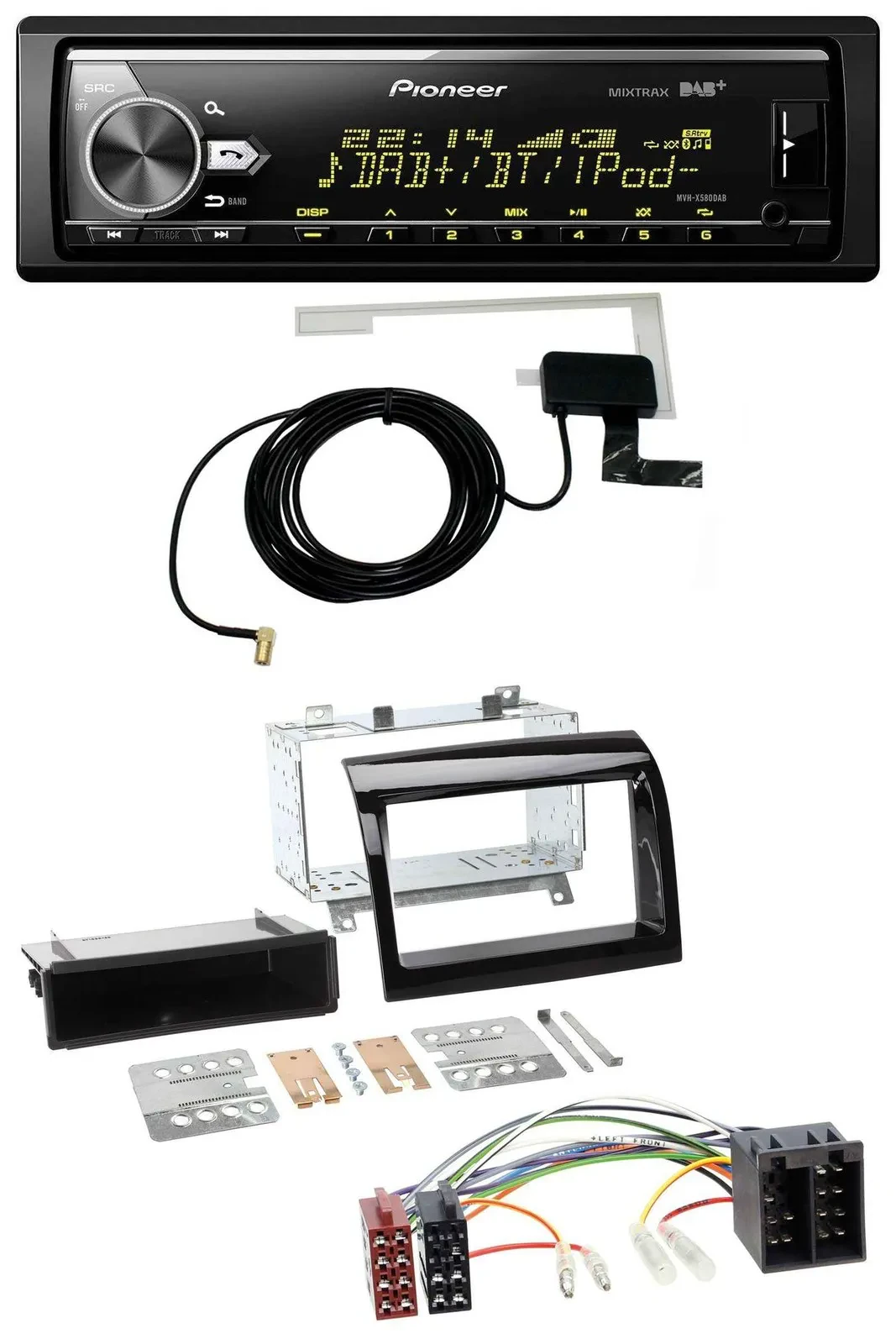 Автомагнитола для Peugeot Boxer / Citroen Jumper / Fiat Du Pioneer Bluetooth DAB USB MP3