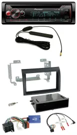 Автомагнитола Pioneer CD/USB/DAB/Bluetooth для Fiat Ducato 2008–2011, черный, управление с кнопок на руле