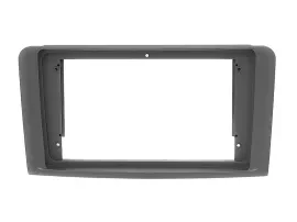 Einbaurahmen für 9 Zoll Autoradio für Mercedes M-Klasse W164 GL-Klasse X164 schw