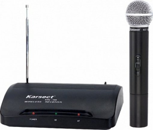 Аналоговая радиосистема с ручным микрофоном KARSECT KRV-100/KST-53V