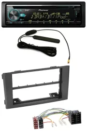 Автомагнитола Pioneer для Iveco Daily (2006–2014) CD/MP3, USB, AUX, DAB, черная
