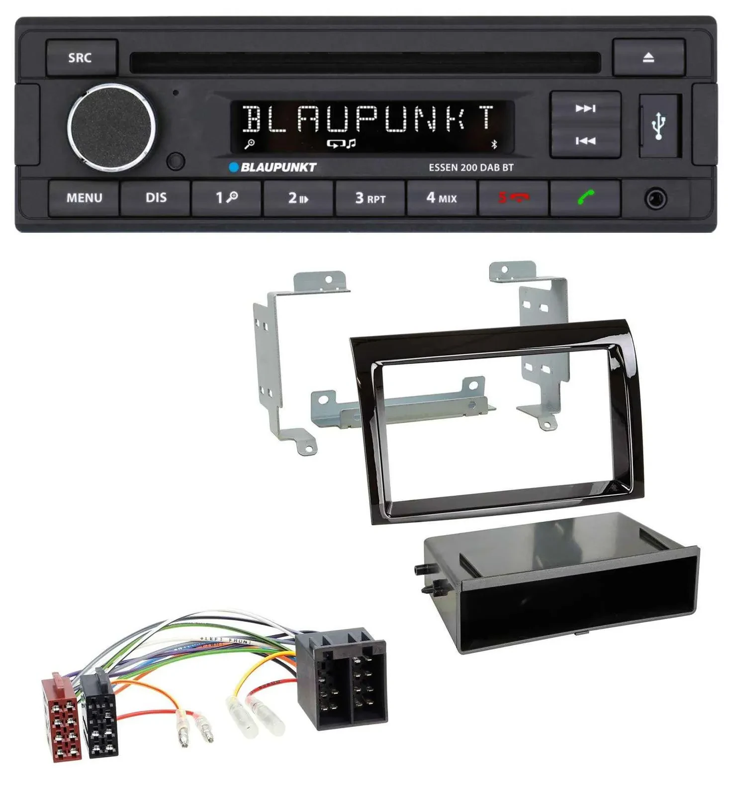 Blaupunkt USB MP3 Bluetooth DAB CD Autoradio für Fiat Ducato Citroen Jumper 06-1