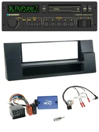 Blaupunkt USB DAB Bluetooth Lenkrad Autoradio für BMW 5er Ablage Rundpin
