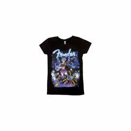 футболка Fender Girls' Anime Rocker T-Shirt / L (для детей 10 лет)
