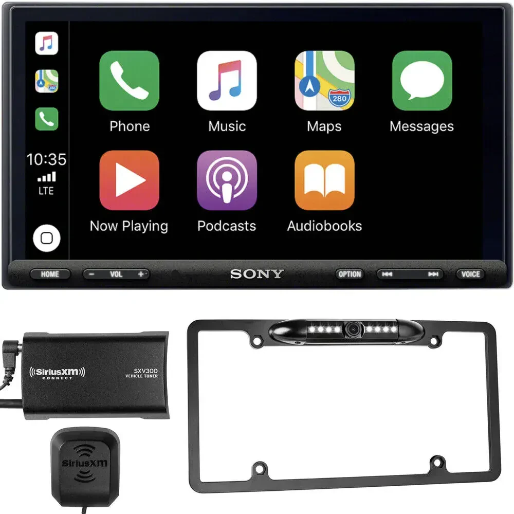 Автомагнитола Sony XAV-AX7000 6.95" сенсорный экран (набор, камера заднего вида и тюнер SiriusXM)