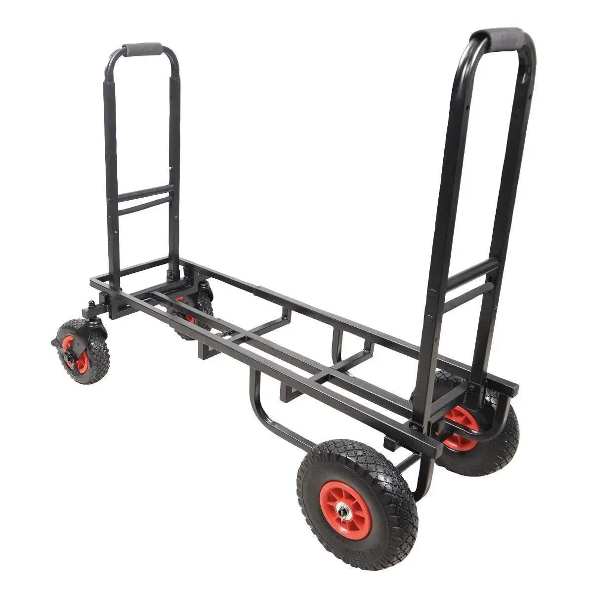 ProX X-ROLLNRUN Folding 8-in-1 Pro Audio Stage Multi Transport Cart Utility D...